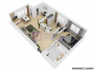 Apartament 3 camere | NOU | Doamna Stanca | lift | LA GRI - foto 7