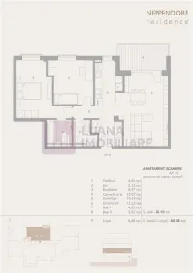 Apartament 3 camere | 2 bai | Turnisor | lift | INTABULAT | boxa C1 - foto 7