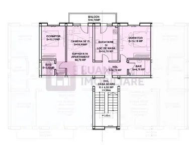 Apartament 3 camere, 2 bai | Doamna Stanca | NOU | incalzire pardoseala - foto 7