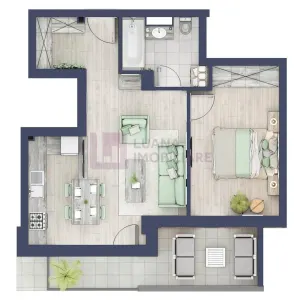 Apartament 2 camere PREMIUM | Turnisor | boxa | lift | - foto 3