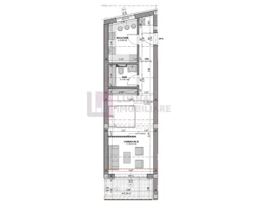 Garsoniera PREMIUM 36.52 mp | incalzire pardoseala | la alb (Clb) - foto 7