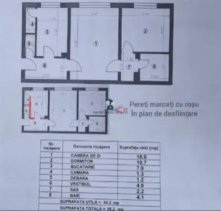 Vanzare Apartament 2 Camere Semidecomandat Giurgiului-Gradistea - foto 4