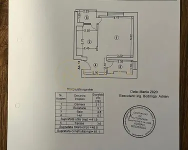 Apartament studio Aviatiei - Promenada Cloud9 parcare inclusa - foto 4