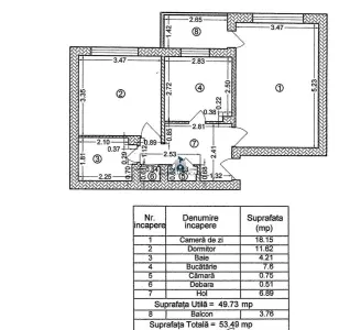 Apartament 2 camere Decomandat  Berceni - Gradistea - foto 8