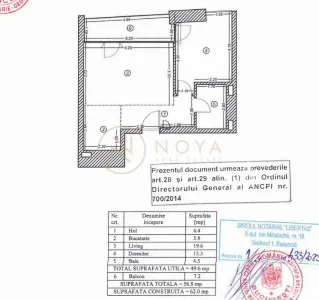 Apartament 2 camere  de vanzare One Verdi Park Floreasca - foto 7