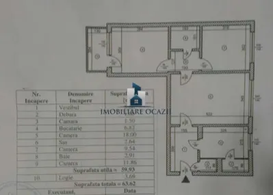 Apartament 3 Camere Semidecomandat Izvorul Crisului - foto 7