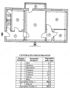 Apartament 2 Camere Semidecomandat Almasu Mic - foto 7