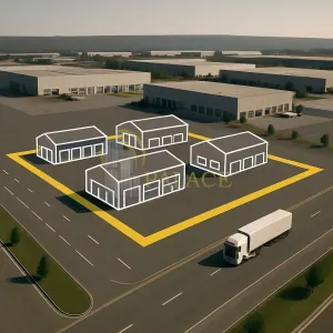 Teren 20.000 mp pentru dezvoltare industriala – zona Metro Iasi - Iasi