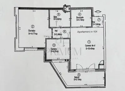 LIPOVEI - BLOC NOU LIFT - 3 cam - terasa - centrala proprie - clima - LOC PARCARE - foto 13