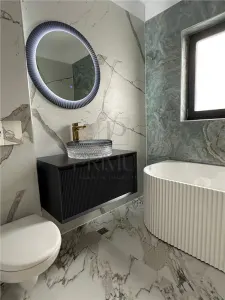 Duplex de LUX in Mosnita Noua - Finisaje Premium (Travertin & Marmura)-  Mutare Imediata - zona buna ! - foto 13