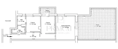 S.BARNUTIU | PENTHOUSE | 3 CAM | 2 BAI | TERASA 56MP| 2xPARCARE SUBTERANA | 2 BOXE | LIFT | INCALZIRE PARDOSEALA - foto 7