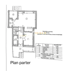 Zona Dorally, vila moderna D+P+E , 4 camere, demisol , mansarda, 400 mp teren - foto 14