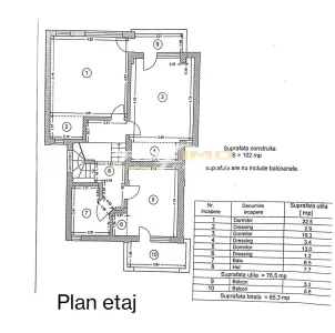 Zona Dorally, vila moderna D+P+E , 4 camere, demisol , mansarda, 400 mp teren - foto 6