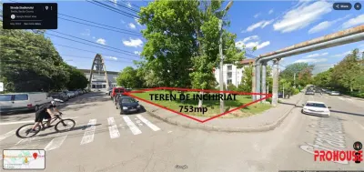 Teren de inchiriat - str. Stadionului - 753mp - Bacau