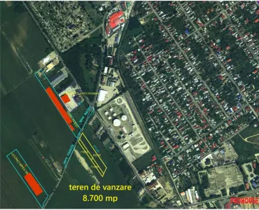 Teren intravilan 8.700 mp - deschidere 48 ml - foto 1