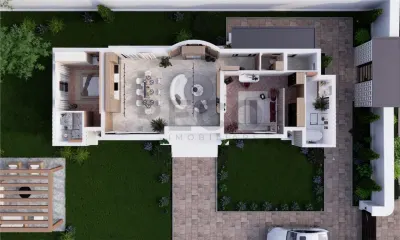 RECO Casa 3 camere lux in Paleu - foto 2
