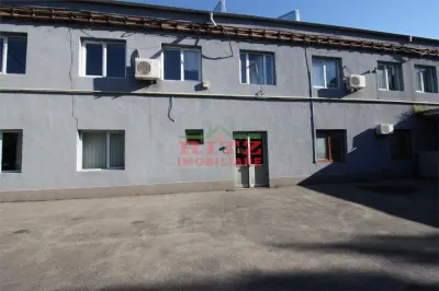 VANZARE/INCHIRIERE HALA INDUSTRIALA 560mp, cu pod+teren 278mp, Zona Crisan! - Slatina