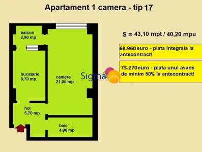 Nicolina, Luxury Edition, apartamente noiTip. 17 - foto 3