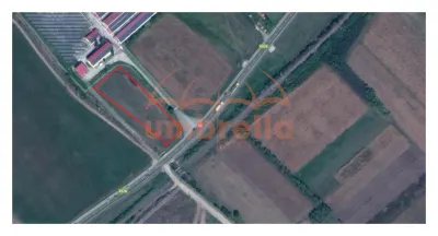 Teren de vanzare in Iclod  DN1  7000m²/15€ m² - foto 2