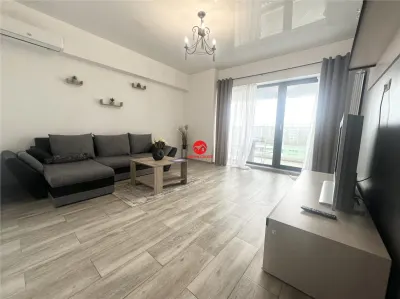 Apartament Luminos cu 2 Camere- Mobilat, Utilat, Vedere Superba la Mare, Mamaia, Central - Mamaia