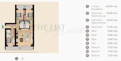 Apartament 4 camere in ansamblu de lux langa Pipera Plaza - Bucuresti