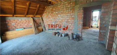 Casa la rosu S+P+M toate utilitatile de vanzare Alba Micesti - foto 13