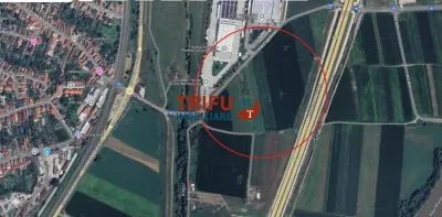 Teren industrial de vanzare 3650 mp in Alba Iulia cu utilitati - Alba Iulia