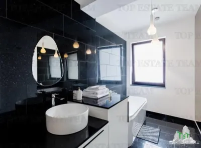 Apartament de lux cu 3 camere în Bucuresti | Parcul Herastrau | Parcare | Terasa | Marmura Carrara - foto 14