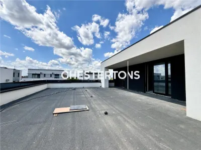 Casa de lux moderna cu 12 camere si piscina - Design minimalist inspirat din Miami | 1167 mp utili pe teren de 4000 mp - foto 19