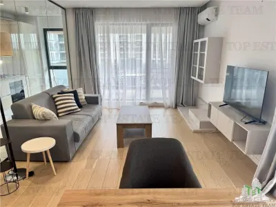 Apartament 2 camere luminos si modern de inchiriat in Nusco City - Pipera - foto 13