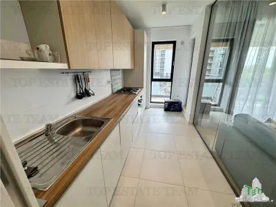 Apartament 2 camere luminos si modern de inchiriat in Nusco City - Pipera - foto 9