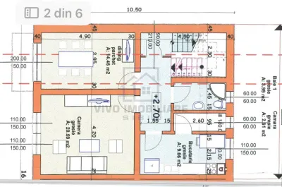 Spatiu de birouri de vanzare in Sibiu - Regim P+1+2, zona Bulevardul Victoriei - foto 3