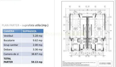 Vila 4 camere de vanzare in Otopeni Odai - foto 9