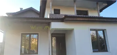 OCAZIE! Vila exterior finisat, interior la rosu, 6/8 camere, de vanzare, Domnesti, Ilfov, pret mp imbatabil - Domnesti