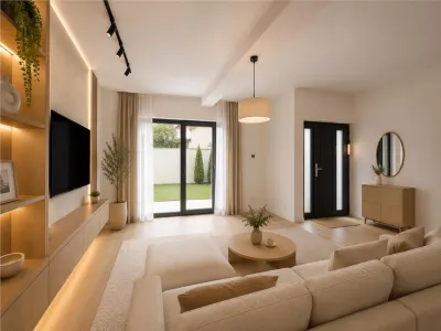 VILA  VOLUNTARI,4 CAMERE,3 BAI,154 MP,TEREN 193 MP - foto 8