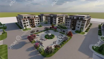 De vanzare apartament la cheie de 3 camere cu 2 bai si balcon zona Veterani - Sibiu