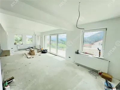 Casa individuala de vanzare 4 camere 2 bai si terasa pe teren 1170 mp in Cisnadioara - foto 2