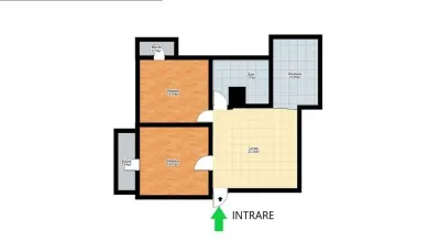 De inchiriat apartament cu 3 camere decomandate 2 balcoane si loc parcare situat in zona Tilisca din Sibiu - foto 11