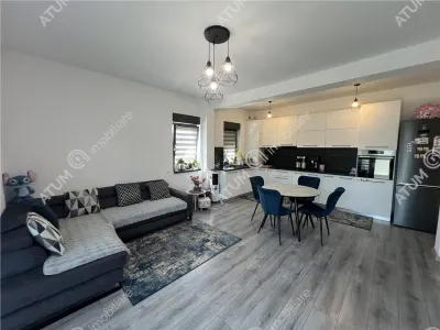 De vanzare apartament cu 3 camere decomandate si gradina proprie de 85 mp in Selimbar zona Brana - foto 3