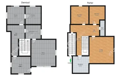 De vanzare casa individuala cu 6 camere si teren de 715 mp situata in Talmaciu/ Sibiu - foto 6