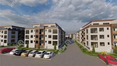 De vanzare penthouse la cheie cu 3 camere si terasa de 76 mp zona Veterani - Sibiu
