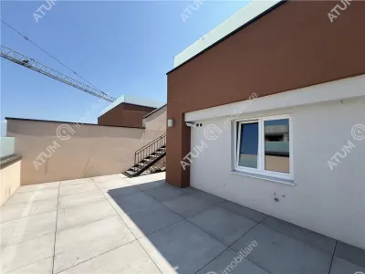 De vanzare penthouse cu 3 camere 2 bai si 2 terase zona Calea Surii Mici din Sibiu - foto 22