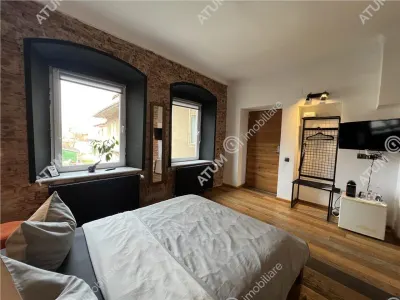 De vanzare 2 studiouri renovate la etajul 1 zona Centrala/Pietonala din Sibiu - foto 11