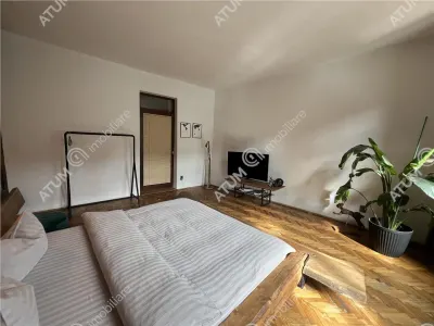 De vanzare 2 studiouri renovate la etajul 1 zona Centrala/Pietonala din Sibiu - foto 12