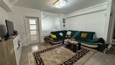 Apartament de vanzare 4 camere 102 mp utili 2 balcoane etaj 3 loc de parcare Doamna Stanca - Sibiu