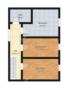 Apartament de inchiriat la casa cu 2 camere situat in Sibiu zona Calea Dumbravii - foto 7