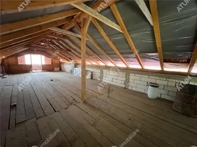 De vanzare casa individuala compusa din 2 corpuri si teren 2000 mp Localitatea Chirpar Sibiu - foto 17