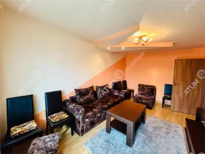 Apartament cu 3 camere decoamndate de inchiriat in zona Mihai Viteazu din Sibiu - foto 3