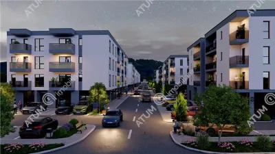Apartament intabulat cu 3 camere 2 bai zona Pictor Brana din Selimbar - foto 7