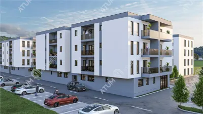De vanzare apartament intabulat cu 3 camere finisat la cheie etaj 2 zona Brana - foto 9